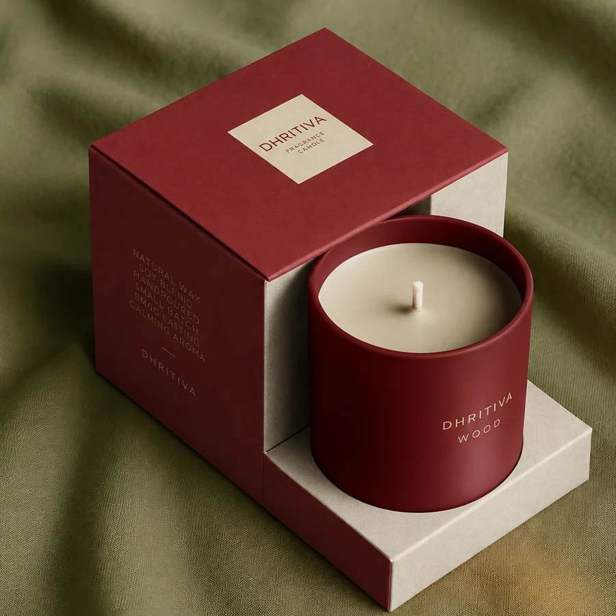 Dhritiva fragrance candle