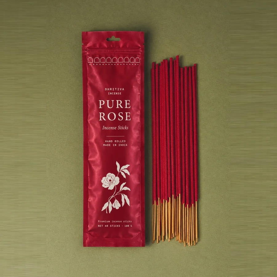 Dhritiva Pure Rose incense sticks