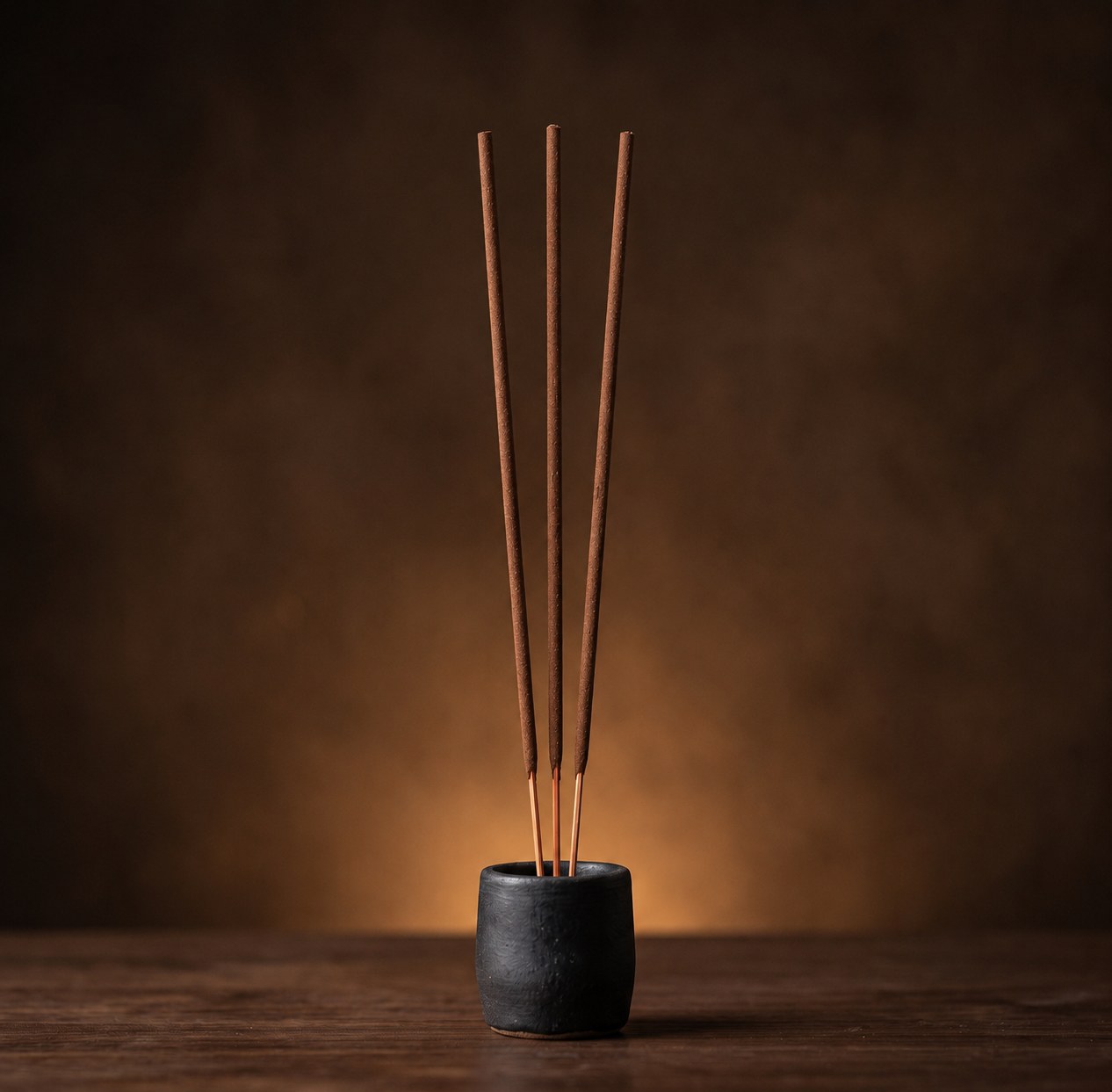 Woody incense sticks